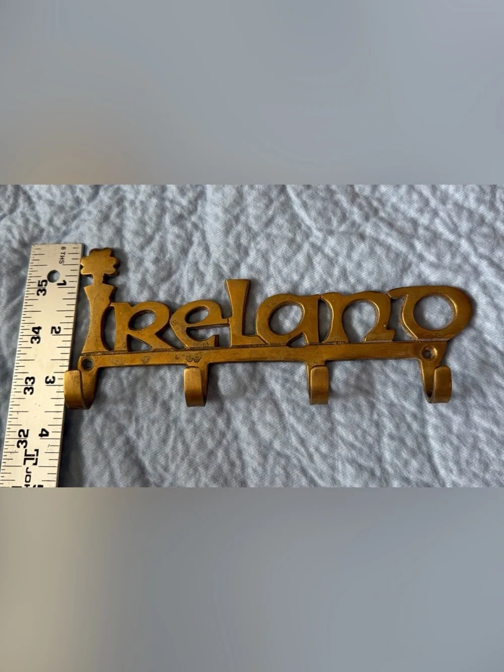 Ireland brass key holder